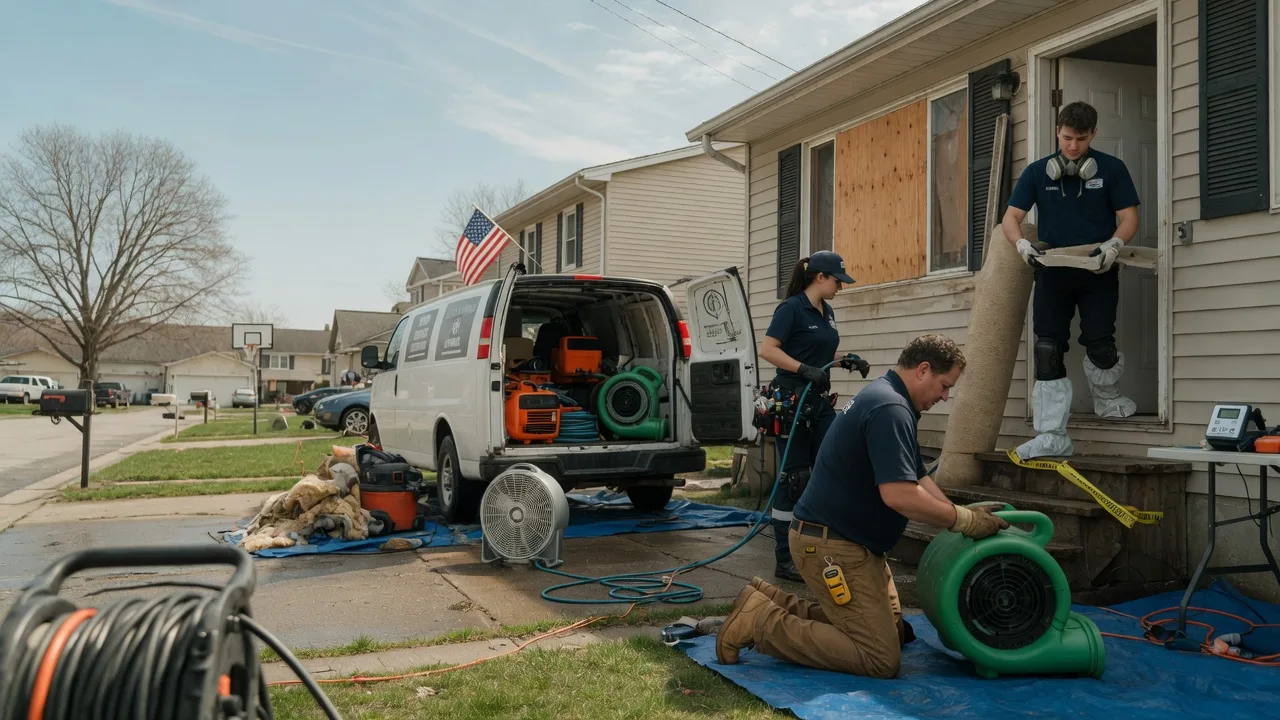 Water Damage Restoration in Pleasant Hill, OH near me